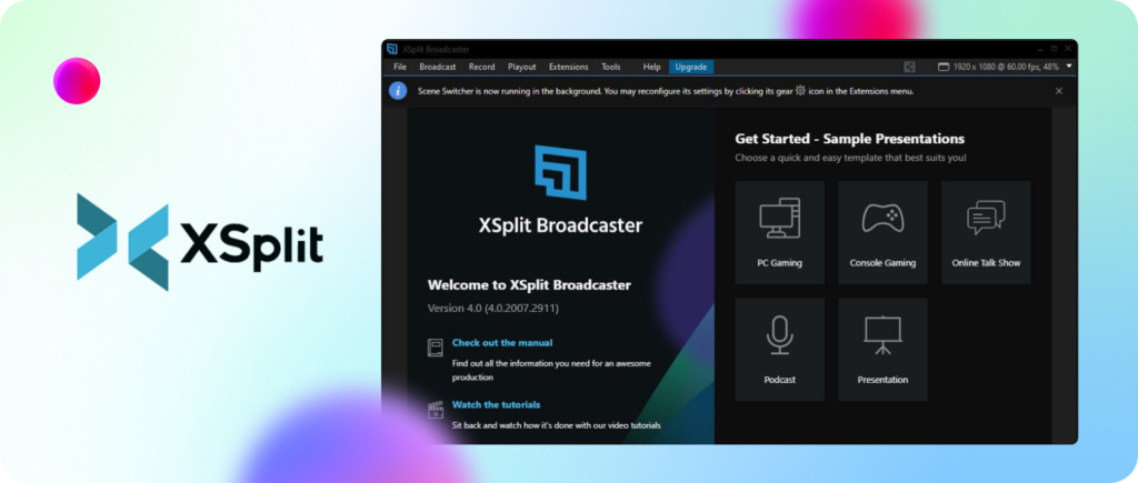 XSplit Broadcaster