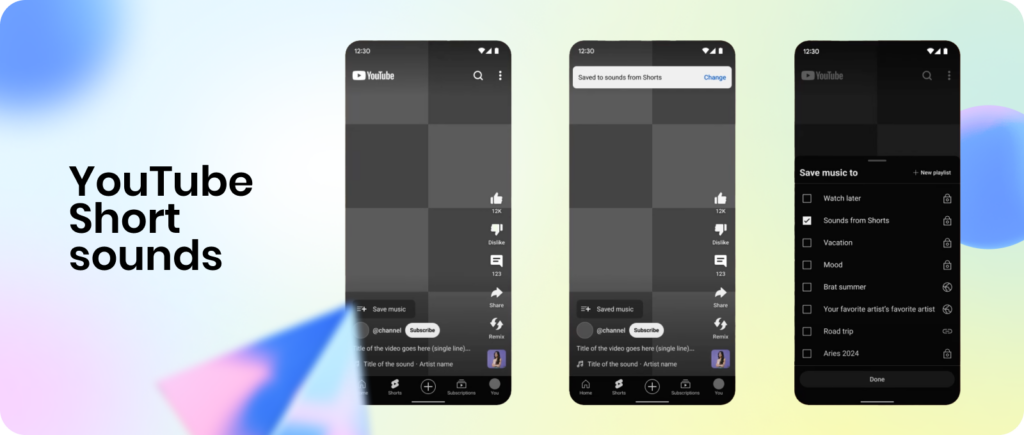 ]YouTube Shorts Sounds