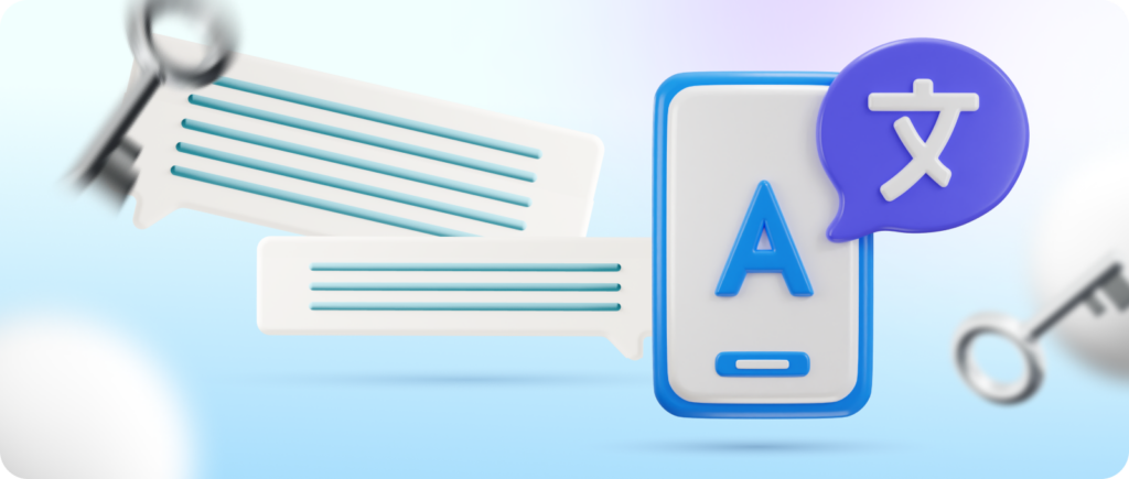 Prepare a translation text