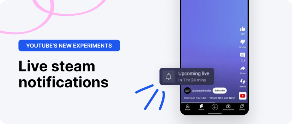 Live Streams Notifications