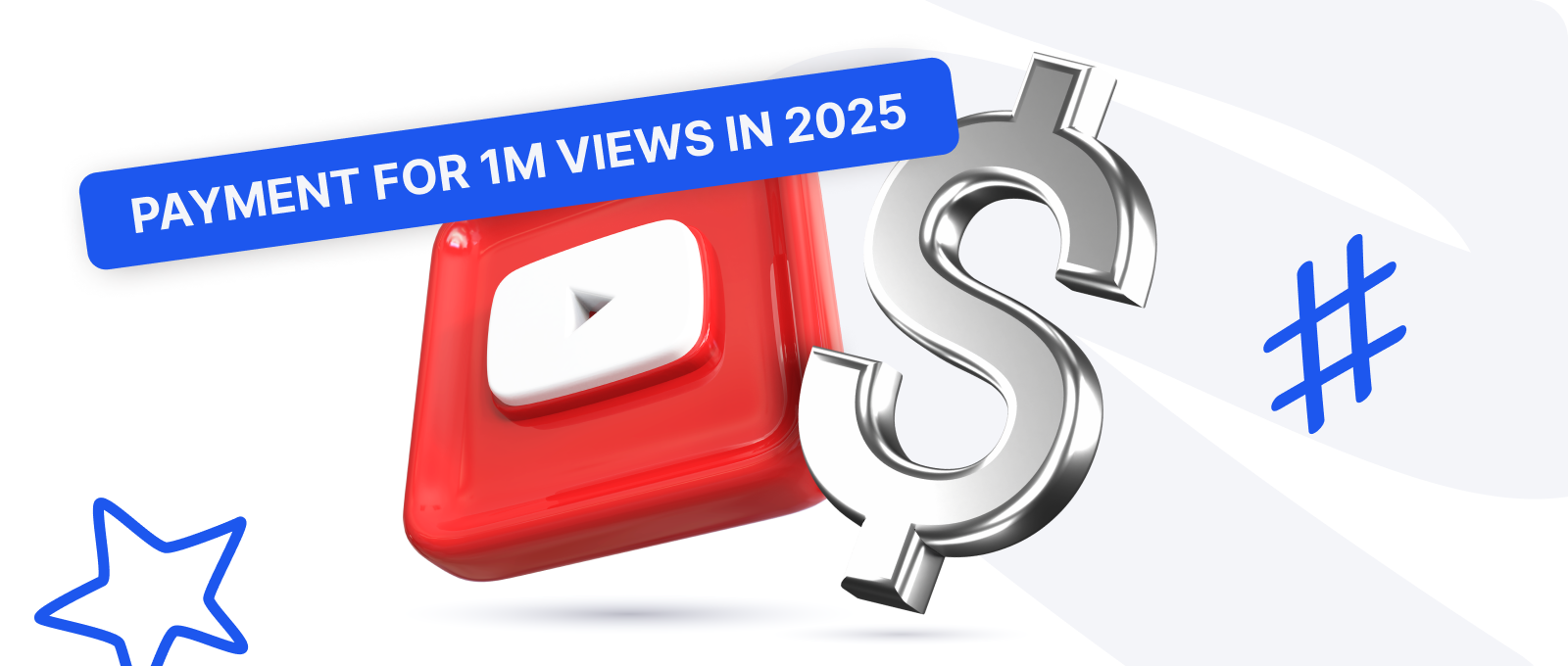 How much does YouTube Pay for 1 million views?