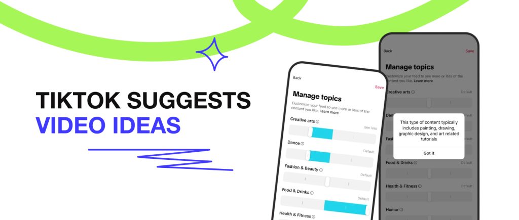 TikTok Shares Video Ideas